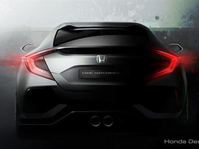 Honda, наконец, готова показать миру новый хэтчбек Civic
